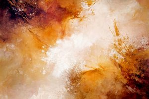 Warme abstracte stroming
