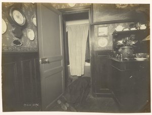 Ontdekking van het lichaam door Alphonse Bertillon