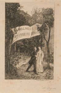 2 Illustraties voor Le Malheur d