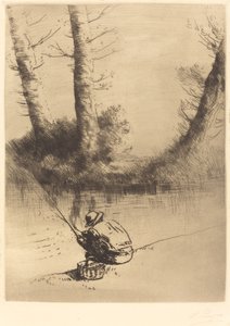 Visser door Alphonse Legros