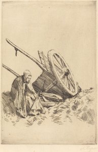 Gebroken kar door Alphonse Legros