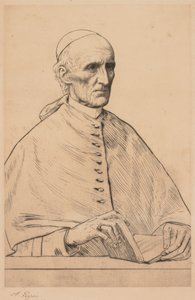 Kardinaal Manning door Alphonse Legros