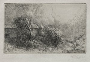 Chailli: Einde van een storm door Alphonse Legros