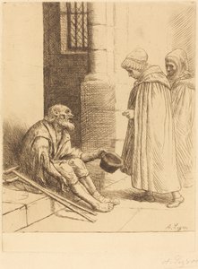 Liefdadigheid door Alphonse Legros