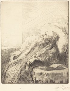 Herstellende door Alphonse Legros