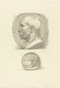 E.R. Hughes door Alphonse Legros