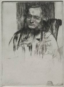 Edwin Edwards door Alphonse Legros