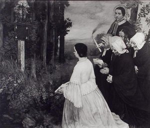 Ex Voto, 1860 door Alphonse Legros
