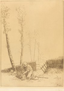Het Vinden van het Schaap door Alphonse Legros