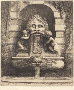 Fontein: Grotesk, Kinderen en Bekken door Alphonse Legros