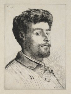 Frédéric Régamey door Alphonse Legros