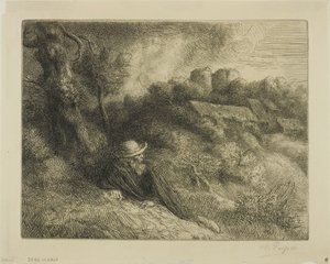 Spookhuis door Alphonse Legros