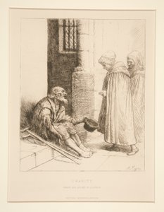 La Charite door Alphonse Legros