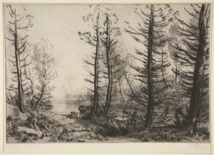 Het grote kanaal door Alphonse Legros