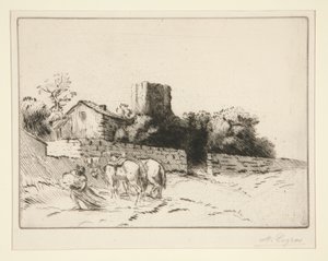Le mur du presbytere (Pastorie Muur)
