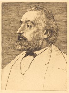 Leon Gambetta, 2e plaat door Alphonse Legros