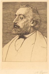 Leon Gambetta, 2e plaat door Alphonse Legros