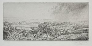Les Ramasseurs des Champignons door Alphonse Legros