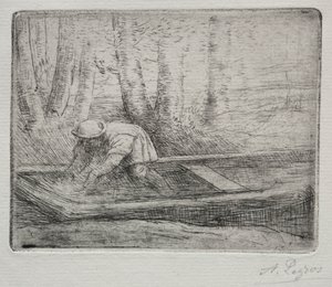 Man in een Punt