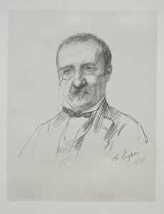 De Heer Champfleury door Alphonse Legros