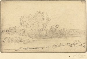 Bij Nordkerque door Alphonse Legros