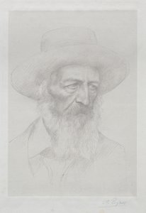 Portret van Alfred Lord Tennyson