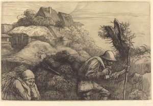 Terugkeer uit het Bos (Le retour du bois)