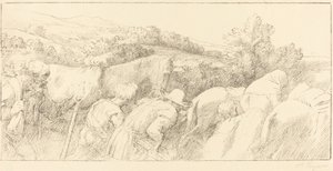 Terugkeer van de boeren door Alphonse Legros