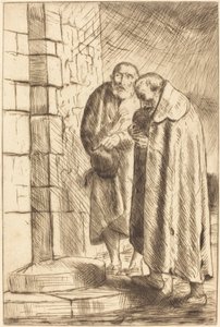 Sint Pieter en Sint Paulus in de Deur van M. Richard St. Pierre et St. Paul, Richard door Alphonse Legros