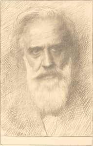 Zelfportret door Alphonse Legros