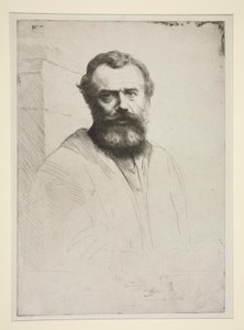 Zelfportret door Alphonse Legros