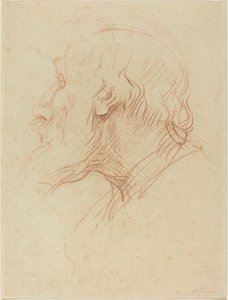Studie van een Bedelaar door Alphonse Legros