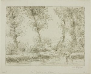 De oevers van de Liane door Alphonse Legros