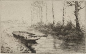 Het kanaal, ochtend