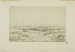 De Vlakte bij het Meer door Alphonse Legros
