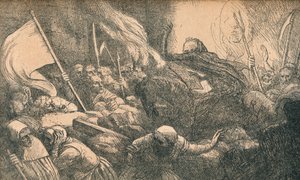 De triomf van de dood, De proclamatie, c1885