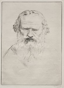 Tolstoi door Alphonse Legros
