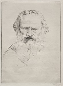 Tolstoi door Alphonse Legros