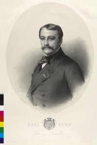 Carl Egon Prins van Fürstenberg door Alphonse Leon Noel
