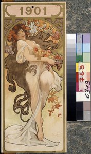 Kalender van het jaar 1901