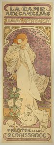 "La Dame aux Camélias", met Sarah Bernhardt
