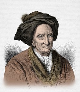 Portret van Bernard Le Bouyer de Fontenelle (Gravure)