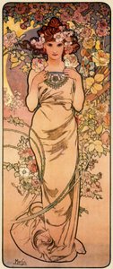 Roos, uit de serie De Vier Bloemen, 1897
