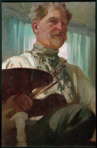 Zelfportret met palet