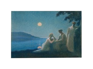 Onder een maanstraal, ca. 1895