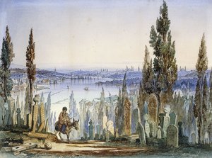 Constantinopel vanaf Eyub