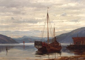 Noors  Partij van Balestrand Partij van Balestrand door Amaldus Nielsen