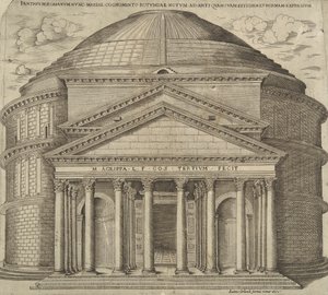 Pantheum Romanum nunc Mariae Cognomento door Ambrogio Brambilla