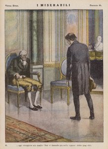 Illustratie voor Les Miserables door Victor Hugo door Ambrogio Lombardi