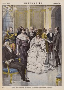 Illustratie voor Les Miserables door Victor Hugo door Ambrogio Lombardi